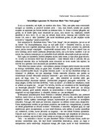 Eseja 'Nekrofīlijas izpausmes M.Skorsēzes filmā "Ņujorkas bandas"', 1.