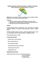 Konspekts 'Atklātā nodarbība ar zīmēšanas dominanti pirmsskolā (4-5 gadi)', 1.