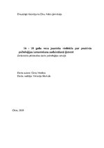 Referāts '16-18 gadu vecu jauniešu viedoklis par pozitīvās psiholoģijas izmantošanu audzin', 1.