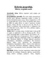 Konspekts 'Mitrie tropiskie meži', 1.