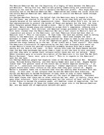 Eseja 'Was the Mexican American War an Exercise in American Imperialism', 1.