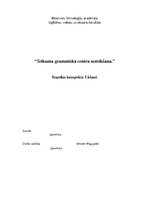 Konspekts 'Latviešu valodas stundas konspekts', 1.