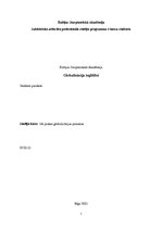 Konspekts 'Globalizācija izglītībā', 1.