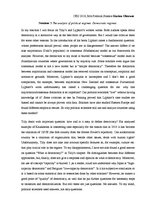 Eseja 'The Analysis of Political regimes. Democratic Regimes', 1.