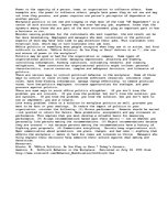 Eseja 'Power &amp; Politics', 1.