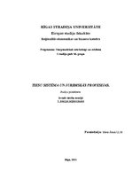 Konspekts 'Tiesu sistēma un juridiskās profesijas', 1.
