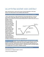 Eseja 'Vai attīstība nozīmē vides iznīcību?', 1.