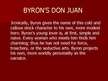 Prezentācija 'Don Juan by Byron', 7.