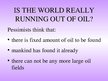 Konspekts 'Oil Problems in the World - Presentation and Summary in the English Exam at Bank', 11.
