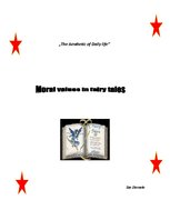 Referāts 'Moral Values in Fairy Tales', 1.