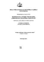 Referāts 'Bērna gatavība skolai', 1.