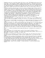 Eseja 'Analysis of a Hotel Business', 2.