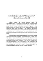 Referāts 'Leona Brieža dzejas krājuma 
"Mariagrammas" analīze un dzejas dzīve mūzikā', 6.