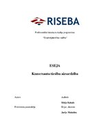 Eseja 'Komersantu tiesību aizsardzība', 1.