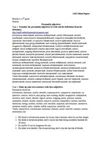 Konspekts 'Personality Adjectives', 1.