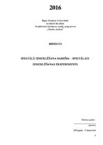 Referāts 'Speciālā izmeklēšanas darbība - speciālais izmeklēšanas eksperiments', 2.