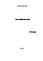 Konspekts 'Tautvaldības princips', 1.