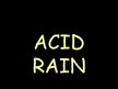 Prezentācija 'Acid Rain', 1.