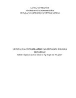 Referāts 'Lietuvas valsts neatkarības pasludināšana 1918.gada 16.februārī', 1.