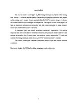 Referāts 'Reklāmas kampaņa priekšapmaksas mobilo sakaru kartei "Amigo"', 3.