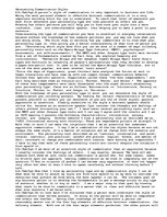 Eseja 'Determining Communication Styles', 1.