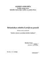 Referāts 'Rokmūzikas attīstība Latvijā un pasaulē', 1.