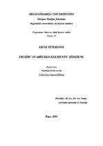 Konspekts 'Tiesību svarīgāko elementu jēdzieni', 1.