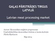 Diplomdarbs 'Gaļas pārstrādes tirgus Latvijā', 151.