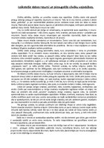 Eseja 'Izsīkstošie dabas resursi un pieaugošās cilvēku vajadzības', 1.