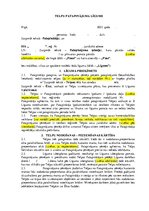 Paraugs 'Telpu patapinājuma līgums', 1.