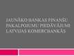 Diplomdarbs 'Jaunāko bankas finanšu pakalpojumu piedāvājumi Latvijas komercbankās', 66.