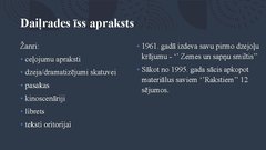 Prezentācija 'Imants Ziedonis', 3.