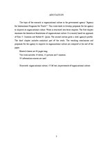 Diplomdarbs 'Organizācijas kultūra Valsts aģentūrā "Jaunatnes starptautisko programmu aģentūr', 3.