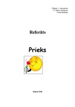 Referāts 'Prieks', 1.