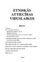 Referāts 'Etniskās attiecības viduslaikos', 1.