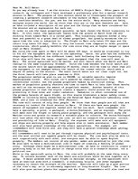 Eseja 'A Hypothetical Plan for a Mission in Letter form Asking for a Grant', 1.