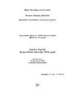 Konspekts 'Ģeopolitiskā situācija 2050.gadā', 1.