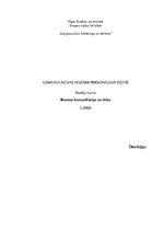 Eseja 'Komunikācijas nozīme privātajā dzīvē', 1.