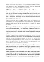 Eseja 'The importance of self-confidence for students', 3.