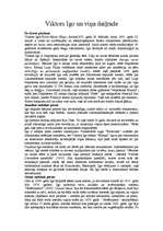 Referāts 'Viktors Igo un viņa daiļrade', 1.