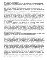 Eseja 'Factors Affecting Ethical Behavior', 1.