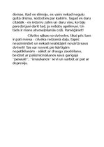 Eseja 'Miesas bads mazāk bīstams nekā gara bads', 3.