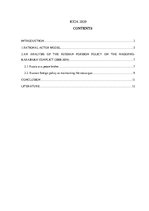 Referāts 'Russian foreign policy on Nagorno-Karabakh conflict: 2008-2019', 2.