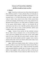 Konspekts 'Jaunās un Vecās Derības atšķirības. 10 baušļi un Kalna sprediķis', 1.