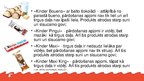 Prezentācija 'Produktu "Kinder" protfelis un tirgus iespējas', 5.