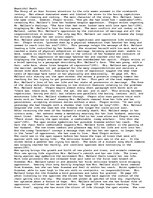 Eseja 'Beautiful Death, Story of an Hour', 1.