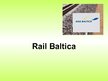 Referāts 'Rail Baltic projekta analīze', 1.