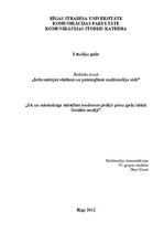 Referāts 'Sabiedrisko attiecību un mārketinga attīstības tendences pēdējo piecu gadu laikā', 1.