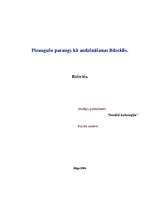 Referāts 'Pieaugušo paraugs kā audzināšanas līdzeklis', 1.