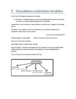 Konspekts 'Ekosistēmu būtība', 2.